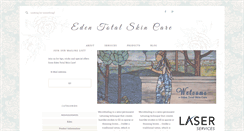 Desktop Screenshot of edentotalskincare.com